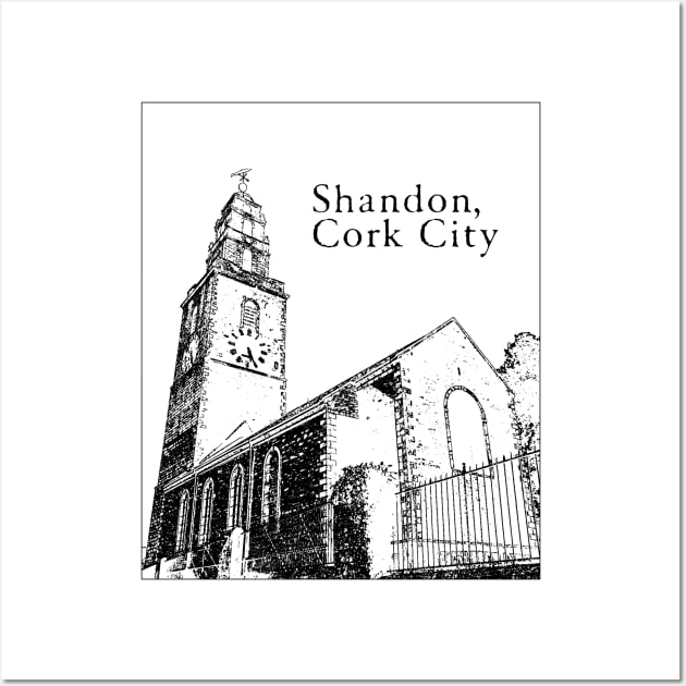 Shandon - Cork City Wall Art by LordNeckbeard